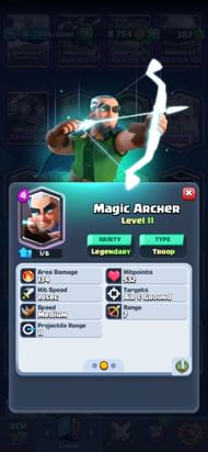 The Magic Archer (Image via Supercell)